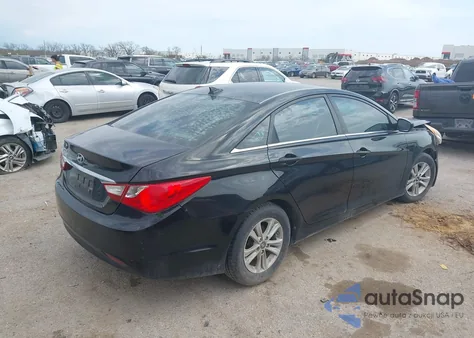 2013 Hyundai Sonata Gls from USA, damaged, VIN 5NPEB4AC6DH800536